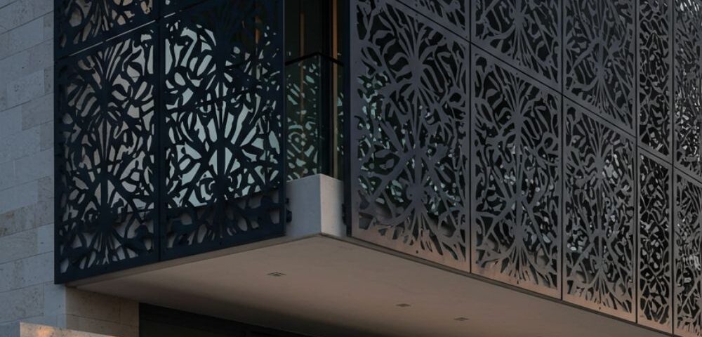 laser cut metal panel Gravitron Metal Indo
